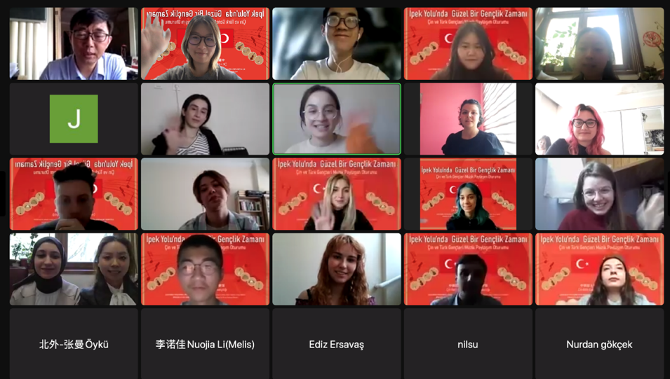 pg游戏电子模拟器土耳其语专业同伊斯坦布尔大学中文系 开展线上交流会活动